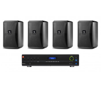 Комплект акустики 4 настенных динамика JBL Control 28-1 | Bluetooth | 4х60Вт